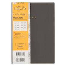 Load image into Gallery viewer, #9735NOLTYアクセスDepotA5マンスリー月曜始まり ブラック :9784800587350