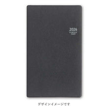 Load image into Gallery viewer, JMAM Japan Management Association Management Center 2026 April Start Planner A6 9927 NOLTY Monthly Slim-i Sunday Gray 2026 Efficiency Diary Simple Business Schedule Book Diary Timekeeper :9784820759072