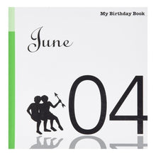 画像をギャラリービューアに読み込む, マイ・バースデー・ブック 6月4日