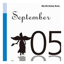 画像をギャラリービューアに読み込む, マイ・バースデー・ブック 9月5日