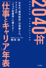 画像をギャラリービューアに読み込む, #植田統 #2040年「仕事とキャリア」年表 :9784837928843