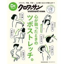 画像をギャラリービューアに読み込む, 心が弱ったときのツボストレッチ。