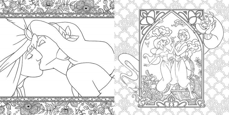 MDN MDN Corporation Coloring Book, Love Love Disney Coloring Lesson Book, Coloring, Coloring Book, Care, Disney, Birds, Flowers, Landscapes, Hometown, Schedule Book, Timekeeper of Diaries: 9784844367871