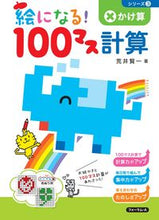 画像をギャラリービューアに読み込む, #荒井賢一 #絵になる!100マス計算3改訂版