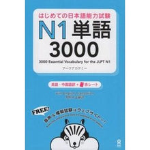 画像をギャラリービューアに読み込む, はじめての日本語能力試験N1単語3000