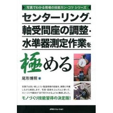 画像をギャラリービューアに読み込む, センターリング・軸受間座の調整・水準器測