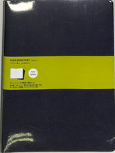 画像をギャラリービューアに読み込む, 【訳アリ廃版商品、一部日焼け跡あり。】 MOLESKINE モレスキン(モールスキン) ノート ・ New Cahier XL プレーンノート(無地) 3冊セット / Xラージ / 濃紺 ブルー a5 b5 デザイン文具 スケジュール帳 手帳のタイムキーパー :9784903964973