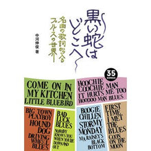 画像をギャラリービューアに読み込む, 黒い蛇はどこへ 名曲の歌詞から入るブルー