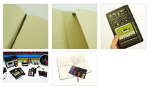 Load image into Gallery viewer, 【10%OFF・訳アリ廃版商品】 MOLESKINE モレスキン ノート A5 限定版 オーディオカセット ノートブック プレーン(無地)/ ラージ 連絡帳 自由帳 方眼 横罫 A5スリム 長方形 かわいい ノート デザイン文具 スケジュール帳 タイムキーパー グリーン :9788866134671