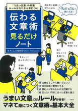 Load image into Gallery viewer, #山口 拓朗 監修 #伝わる文章術見るだけノート ヤマグチタクロウ :9784299018359