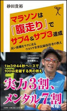 画像をギャラリービューアに読み込む, #砂田貴裕 #マラソンは「腹走り」でサブ4&サブ3達成
