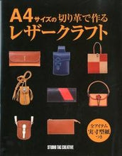 画像をギャラリービューアに読み込む, #スタジオタック #A4サイズの切り革で作るレザークラフト
