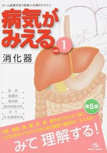 画像をギャラリービューアに読み込む, #病気がみえる 1 第5版 消化器 :9784896326123