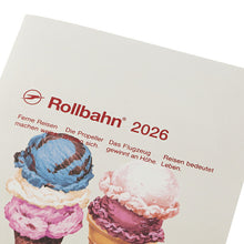 Load image into Gallery viewer, DELFONICS ﾃﾞﾙﾌｫﾆｯｸｽ 2026 2025年 10月始まり 手帳 月間式(ﾌﾞﾛｯｸ) A6 ﾛﾙﾊﾞｰﾝ ﾉｰﾄﾀﾞｲｱﾘｰ 無地 ﾄﾞﾛｯﾌﾟ ｱﾒﾘｶﾝｽｲｰﾂ 薄い 軽い ﾎﾁｷｽ綴じ ｼﾝﾌﾟﾙ 大人かわいい おしゃれ  ｽｹｼﾞｭｰﾙ帳 :4516085147692
