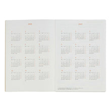 Load image into Gallery viewer, DELFONICS ﾃﾞﾙﾌｫﾆｯｸｽ 2026 2025年 10月始まり 手帳 週間ﾚﾌﾄ式(ﾎﾘｿﾞﾝﾀﾙ) B6 ﾀﾞｲｱﾘｰ ﾘﾌｨﾙ ﾎﾘｿﾞﾝﾀﾙ  ｽｹｼﾞｭｰﾙ帳 手帳のﾀｲﾑｷｰﾊﾟｰ :4516085269318
