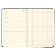 Load image into Gallery viewer, RHODIA ﾛﾃﾞｨｱ 2024年1月始まり 手帳 週間ﾚﾌﾄ式(ﾎﾘｿﾞﾝﾀﾙ) A6 ｳｪﾌﾞﾌﾟﾗﾝﾅｰ ｳｨｰｸﾘｰﾎﾘｿﾞﾝﾀﾙ10x15 ﾀﾞｲｱﾘｰ ｸｵﾊﾞﾃﾞｨｽ ｶﾊﾞｰ ﾉｰﾄ ﾚﾌｨﾙ ｺﾞｰﾙﾄﾞ 大人かわいい おしゃれ 手帳ｶﾊﾞｰ  ｽｹｼﾞｭｰﾙ帳 手帳の :4902041242431
