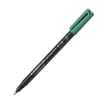 画像をギャラリービューアに読み込む, ＃ステッドラー(STAEDTLER) ＃ステッドラールモカラーＯＨＰ油性極細　緑 ｽﾃｯﾄﾞﾗｰ :4007817304334
