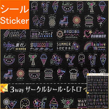 画像をギャラリービューアに読み込む, #夏3wｻｰｸﾙｼｰﾙﾈｵﾝｻｲﾝ --- リュリュ <Japan seal> :4510180230440
