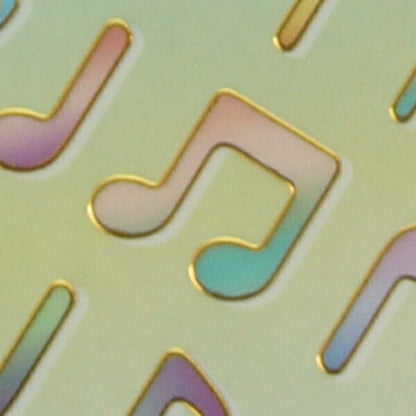 ＃グラデーションシール音符 : RYU-RYU : Gradation seal musical note : 4510180236336