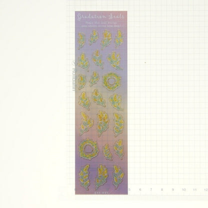 ＃グラデーションシールミモザ : RYU-RYU : Gradation seal mosaic : 4510180236350
