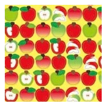 Load image into Gallery viewer, Circle Stickers - Basic Apple Design - 104 Stickers - Apple Fruit Round Cute Red Green Yellow Reward Stickers :4510180237203
