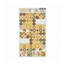 Load image into Gallery viewer, Circle Seals Basic Cookies Cookies &amp; Biscuits 110 Pieces Seals Biscuits Sables Jam Cookies Chocolate Cookies Sweets Cute Round Square :4510180237319
