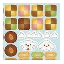 Load image into Gallery viewer, Circle Seals Basic Cookies Cookies &amp; Biscuits 110 Pieces Seals Biscuits Sables Jam Cookies Chocolate Cookies Sweets Cute Round Square :4510180237319

