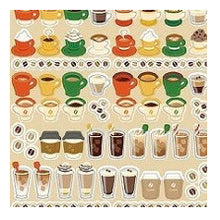 Load image into Gallery viewer, Circle Seal Basic Coffee Seal Latte Siphon Mill Cafe Latte Cafe Lover Retro Sticker :4510180237326
