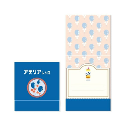 RYU RYU ﾘｭﾘｭ 手帳小物 ･ ｱﾃﾞﾘｱ ﾏｯﾁ付箋 風船 付箋紙 ﾎﾟｽﾄｲｯﾄ ふせん かわいい おしゃれ 吹き出し 小さい ｷｬﾗｸﾀｰ ﾒﾓ帳  ｽｹｼﾞｭｰﾙ帳 手帳のﾀｲﾑｷｰﾊﾟｰ :4510180441136