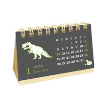 Load image into Gallery viewer, 2024 Business Card Size Calendar Dinosaur Parade :4510180570706
