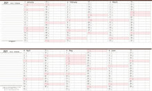 Load image into Gallery viewer, SD 株式会社ｼｽﾃﾑﾀﾞｲｱﾘｰ 2023年1月始まり送料無料 ｼｽﾃﾑ手帳ﾘﾌｨﾙ 年間ｽｹｼﾞｭｰﾙ ･ C-1S 年間ｽｹｼﾞｭｰﾙ ｱｸｱｽﾏｰﾄ 大人かわいい おしゃれ 可愛い ｷｬﾗｸﾀｰ 手帳ｶﾊﾞｰ  ｽｹｼﾞｭｰﾙ帳 手帳のﾀｲﾑｷｰﾊﾟｰ :4512278030185
