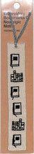 Load image into Gallery viewer, TOCONUTS Planner Accessories - Fabric Bookmark D Book Beige Bookmark Bookmark Bookmark Parts Stylish Embroidery Applique Wappen - Schedule Book Planner's Timekeeper: 4512367323983
