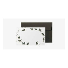 Load image into Gallery viewer, Wrap / Mini card black cat
