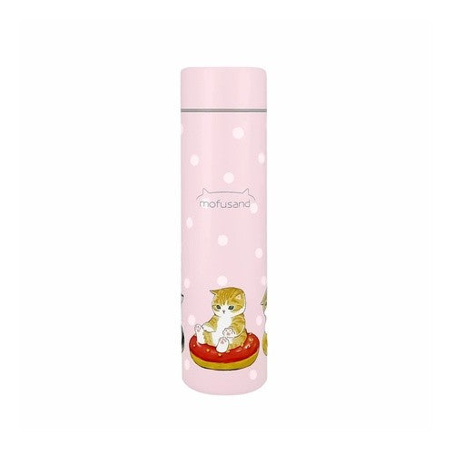 mofusand　ｽﾃﾝﾚｽﾎﾞﾄﾙ400ml　ﾄﾞｰﾅﾂにゃん
