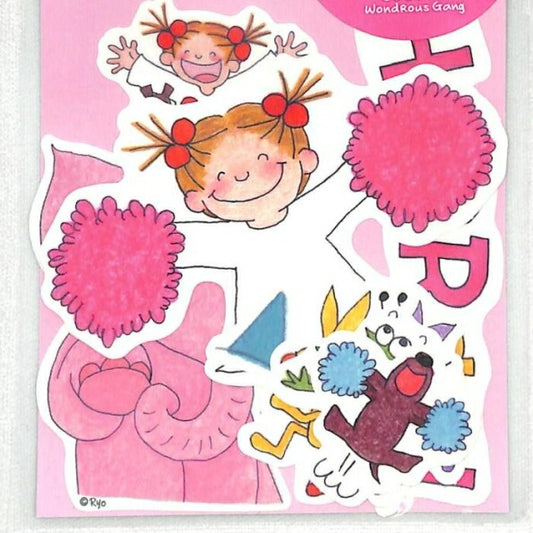 GREETINGLIFE ｸﾞﾘｰﾃｨﾝｸﾞﾗｲﾌ ｼｰﾙ ･ ｺｺｽﾃｯｶｰﾊﾟｯｸ Hurray! 応援 ｼｰﾙ帳 福袋 丸 おしゃれ ｱﾙﾊﾞﾑ ﾃﾞｺﾚｰｼｮﾝ ﾊｰﾄ 大量 ｽﾃｯｶｰ ｽﾏﾎ ごほうび 花 かわいい  ｽｹｼﾞｭｰﾙ帳 手帳のﾀｲﾑｷｰﾊﾟｰ :4515968528306