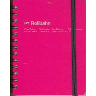 ロルバーンポケット付メモM ローズ rollbahn