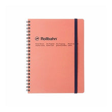 Load image into Gallery viewer, Rollbahn Notebook with Pockets A5 Light Pink DELFONICS DELFONICS:4516085240355
