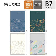 手帳 ｽｹｼﾞｭｰﾙ帳 DELFONICS ﾃﾞﾙﾌｫﾆｯｸｽ 2024年 1月始まり 2023年 10月始まり 月間ﾌﾞﾛｯｸ式 B7 ﾏﾝｽﾘｰ ﾊﾟｼﾞｬﾏ ﾛﾙﾊﾞｰﾝ ﾎﾟｹｯﾄ付ﾒﾓ おしゃれ かわいい 手帳ｶﾊﾞｰ ｻｲｽﾞ :4516085193828