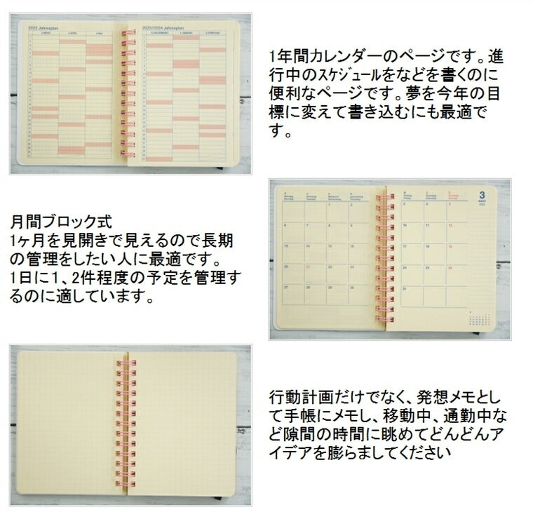 DELFONICS ﾃﾞﾙﾌｫﾆｯｸｽ 2024年 4月始まり (2024年 3月始まり) 手帳 月間式(月間ﾌﾞﾛｯｸ) A6 ﾛﾙﾊﾞｰﾝﾀﾞｲｱﾘｰ ﾌﾗﾜｰ ﾁｪｯｸ M ﾛﾙﾊﾞｰﾝﾎﾟｹｯﾄ付ﾒﾓ 大人かわいい おしゃれ 手帳ｶﾊﾞｰ ﾘﾝｸﾞ  ｽｹｼﾞｭｰﾙ帳 手帳のﾀｲﾑｷｰﾊﾟｰ :4516085274169