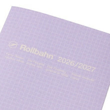 Load image into Gallery viewer, 【セット購入で送料無料】 DELFONICS ﾃﾞﾙﾌｫﾆｯｸｽ 2026 3月始まり (2026年4月始まり) 手帳 月間式(ﾌﾞﾛｯｸ) A5 ﾛﾙﾊﾞｰﾝ ﾉｰﾄﾀﾞｲｱﾘｰ 無地 ｽｺﾗ ｸﾘｱ 薄い 軽い ﾎﾁｷｽ綴じ ｼﾝﾌﾟﾙ 大人かわいい  ｽｹｼﾞｭｰﾙ帳 手帳 :4516085290350
