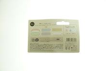 Load image into Gallery viewer, MARKS Marks Seal Masking Tape / Masking Tape that can be written on with water-based pens / Perforated / For decorating planners Masking tape wide white cutter black gray storage lucky bag Planner Notebook Timekeeper :4516278986398
