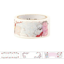 Load image into Gallery viewer, MARKS Seals Masking Tape ・Water-soluble pen writable masking tape with perforations for diary decoration, masking tape, wide, white, cutter, black, gray, storage, lucky bag, schedule book, diary timekeeper :4516278986435
