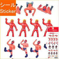 PIN UP ﾋﾟﾝﾅｯﾌﾟ ｼｰﾙ ･ ST333(ﾌﾟｸﾌﾟｸ)ﾌﾟﾛﾚｽﾗｰ ｼｰﾙ帳 福袋 ｽｹｼﾞｭｰﾙ ﾃﾞｺ ｽﾃｯｶｰ ﾀﾞｲｱﾘｰ 動物 ｱﾆﾏﾙ ｷｬﾗｸﾀｰ ｼｰﾙ 覆面 ﾌﾟﾛﾚｽﾗｰ  ｽｹｼﾞｭｰﾙ帳 手帳のﾀｲﾑｷｰﾊﾟｰ :4516670014965