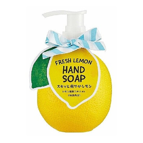 ＃ﾌﾙｰﾂの森FPﾊﾝﾄﾞｿｰﾌﾟ(ﾚﾓﾝ) グローバル プロダクト プランニング --- フルーツの森 さわやかレモンの香りのハンドソープ 240ｍL(液体石けん イチゴ果実エキス配合 可愛い ビジュ 洗面所 柑橘 檸檬 れもん)ギフト ママ友 卒園 歓迎 送別 : Fruit Forest FP Hand Soap (Lem :4517161165005