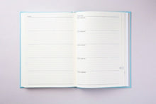 Load image into Gallery viewer, Diary 2022 January Start TAKAHASHI Takahashi Shoten Diary A5 22 5-Year Ruled Current Diary Ash Blue Takahashi Shoten Desk Diary 3-Year 5-Year Black Stylish Cute Character Diary Cover Diary Size Diary Timekeeper :9784471790226
