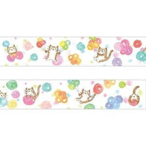 papierplatz ﾊﾟﾋﾟｱﾌﾟﾗｯﾂ ｼｰﾙ ･ ふじわらてるえﾏｽｷﾝｸﾞﾃｰﾌﾟ ねこ 猫 ｼｰﾙ帳 福袋 丸 おしゃれ ｱﾙﾊﾞﾑ ﾃﾞｺﾚｰｼｮﾝ　キャラクター　マスキングテープ  ｽｹｼﾞｭｰﾙ帳 手帳のﾀｲﾑｷｰﾊﾟｰ :4520491376539