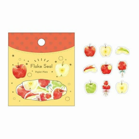 papierplatz ﾊﾟﾋﾟｱﾌﾟﾗｯﾂ ｼｰﾙ ･ moriyue Apple ﾌﾚｰｸ りんご ｱｯﾌﾟﾙ ｼｰﾙ帳 福袋 丸 おしゃれ ｱﾙﾊﾞﾑ ﾃﾞｺﾚｰｼｮﾝ ﾊｰﾄ 大量 ｽﾃｯｶｰ ｽﾏﾎ ごほうび 花 かわいい ｽｹｼﾞｭｰﾙ帳 手帳のﾀｲﾑｷｰﾊﾟｰ :4520491506264