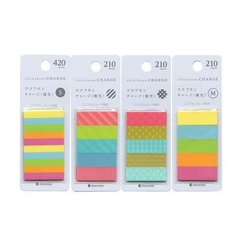 カンミ堂　ふせん　ココフセンチャージ　PATTERNドットCF-5301