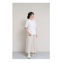 Load image into Gallery viewer, ﾌﾟﾚｰﾃｨﾝｸﾞ 天竺 半袖 Tｼｬﾂ L ｻｲｽﾞ ナチュラル コットン ゆったり リラックス カジュアル レディース 春夏 :4528653720664
