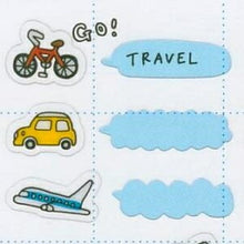 Load image into Gallery viewer, ORANGE AIRLINES Stickers - Favorite Stickers - Illustration Travel Stationery Schedule Book Timekeeper :4545623815694
